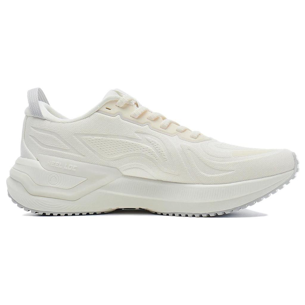 Li Ning YueYing 3.0 Comfortable Round Toe Cushioning Slip Resistant Low Top Running Shoes Women's White ARHT020-11