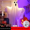 Halloween Ghost & Pumpkin Light Pendant: Luminous Ornaments for Haunted House & Party Decor
