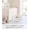 Yamazaki Step Stool H30 White W40xD28xH30.1cm Tower 10123