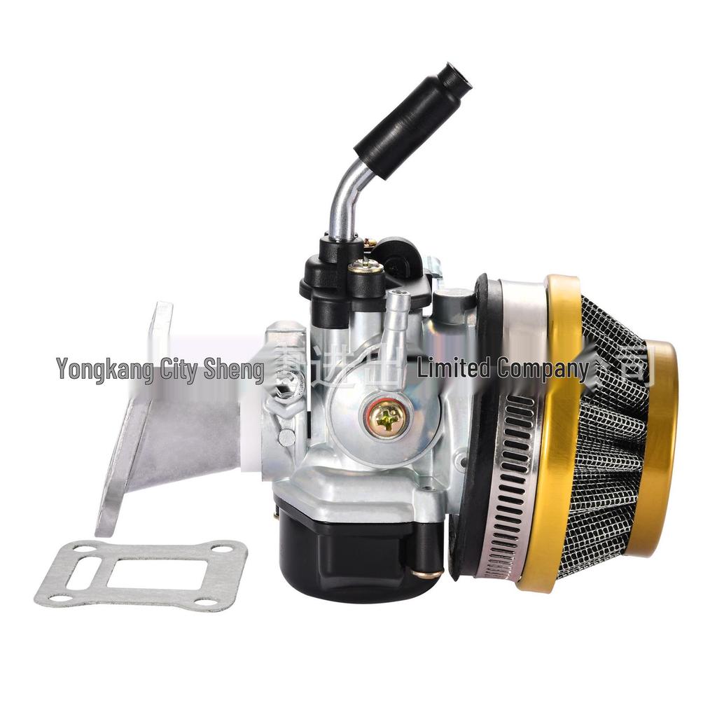 58mm Luftfilter & Vergaser Ansaugset für 47cc/49cc 2-Takt Pocket Bike ATV Motor