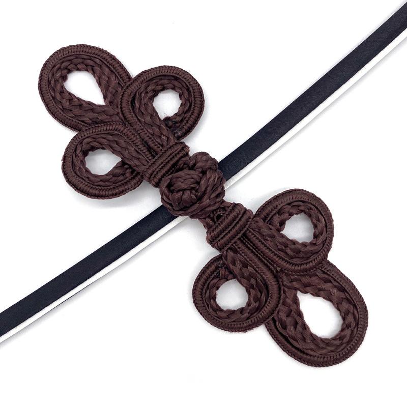 Handgefertigte chinesische Froschverschluss-Knöpfe Knotenverschluss für Cheongsam Tang-Anzug Vintage DIY Nähen Handarbeit Dekorative Knöpfe