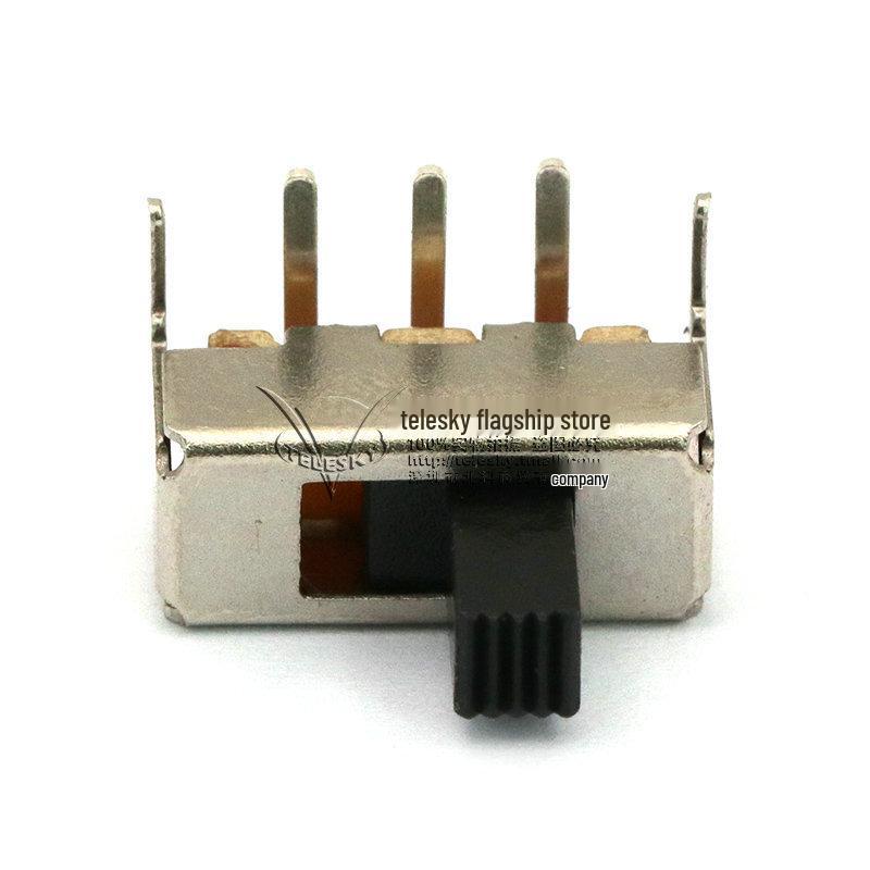 Toggle Switch SS-12F23 (1P2T) - Single Row, Bent Pins, Two-Position, 10 pcs