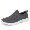 2020 Summer New Large Size Women's Shoes Middle-aged Mother Shoes Fly-woven Breathable Mesh Flat Shoes Casual Shoes