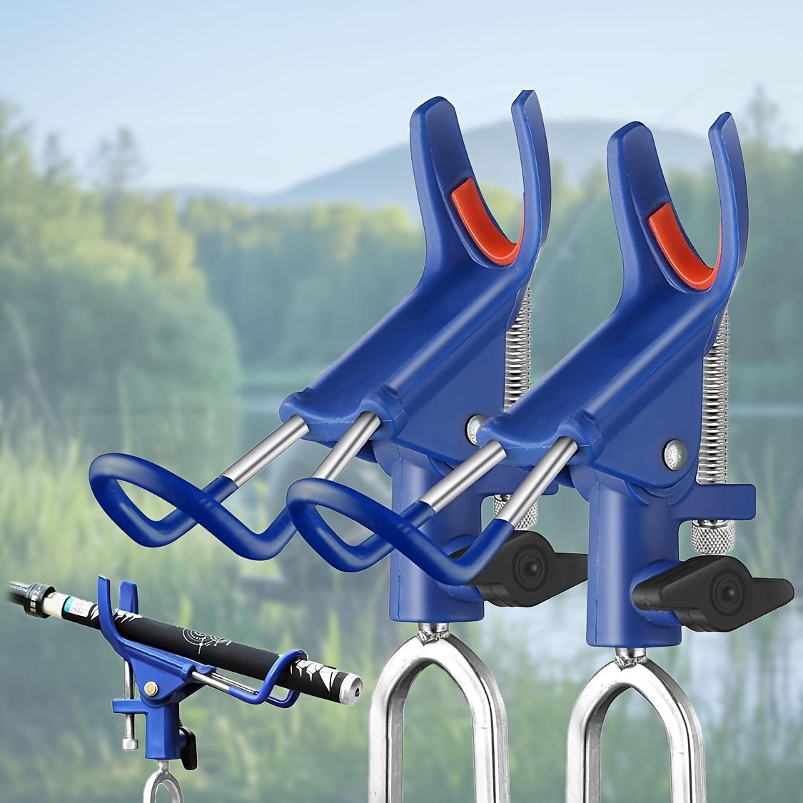 

2 шт. Кронштейн для удочки, кронштейн для рыбалки, кронштейн двойного назначения для удочки типа «земля-море», кронштейн для морской удочки, кронштейн для ручного удилища, универсальный кронштейн для длинной удочки 2pcs