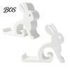 Creative Plastic Phone Dock Cute Rabbit Holder, 3D Printed Cell Stand, Bunny Shape Mobile Holder Universal Hands-Free Desktop Mount for Smartphones