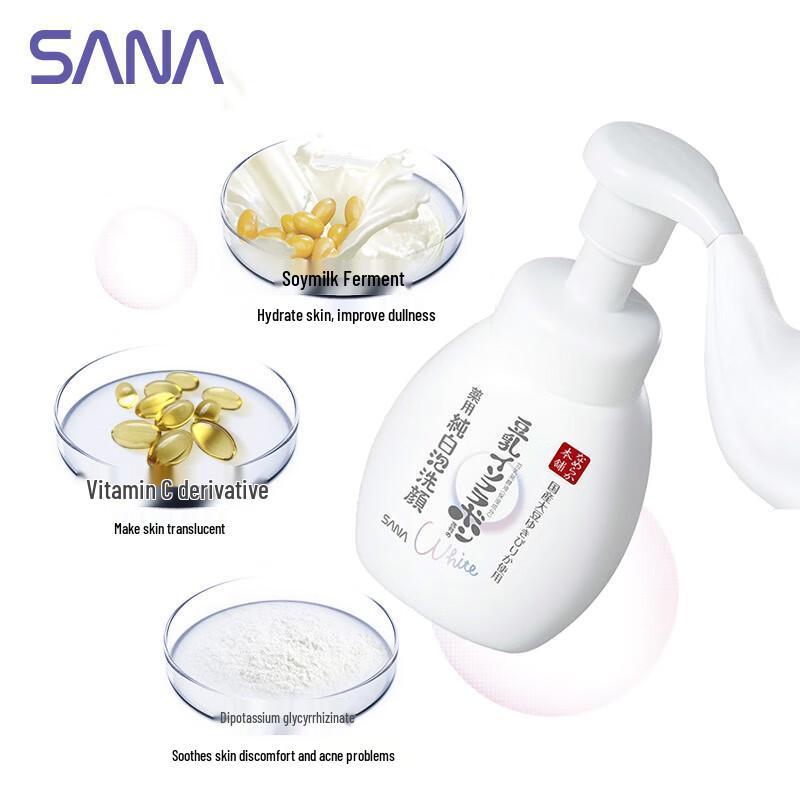 SANA Nameraka Honpo Sojamjölks Skumrengöring