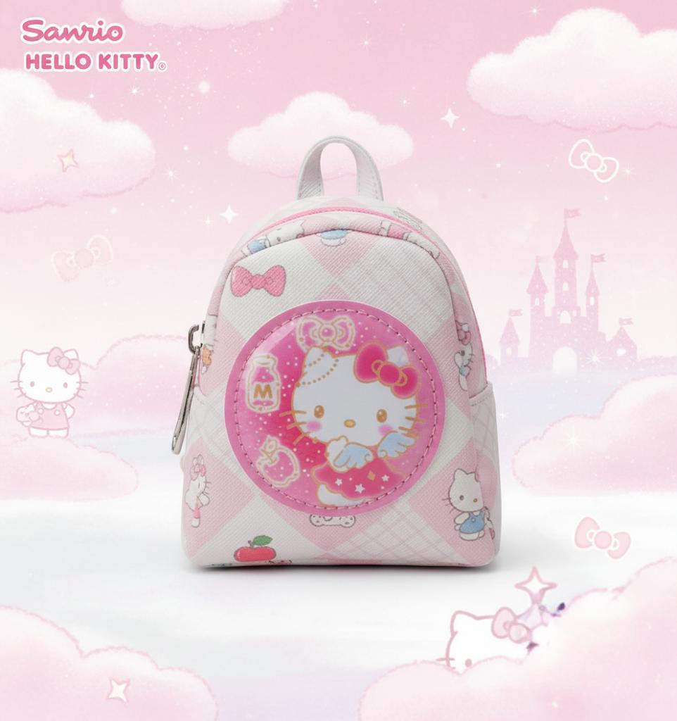 

Keyring Hello Kitty handbag Hello Kitty children s backpack 9.5*8*5 cm 9,5 *8*5 рожевий