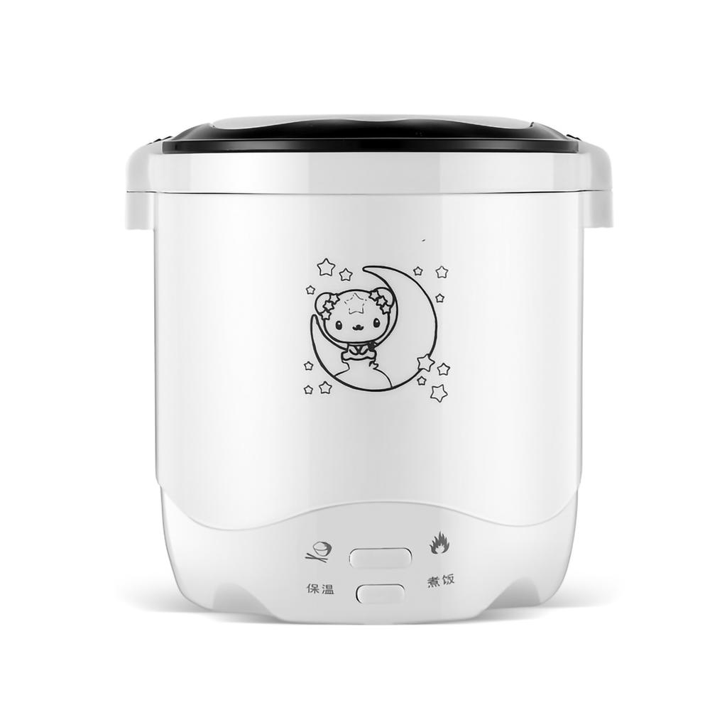 Mini Garnek do Gotowania Ziarna 1,2L, 220V 200W Przenośny Mini Ryżowar - Wysokiej Jakości Stal Nierdzewna, Wielofunkcyjne Gotowanie w Podróży