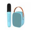 Kabelloser Bluetooth-Karaoke-Lautsprecher mit abnehmbarem Mikrofon, tragbares Heim-/Kinder-/Party-/Gesangs-Karaoke-Gerät