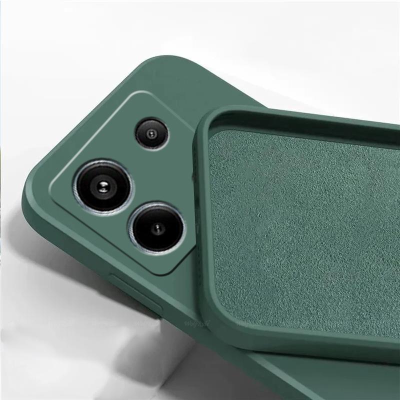 For Xiaomi Redmi Note 13 4G Case Cover Redmi Note 13 4G Capas New Armor Shockproof Back Bumper TPU Soft Fundas Redmi Note 13 4G