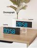 Multifunctional LED Digital Alarm Clock with USB Output - Model 5510
