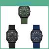 Mens Vintage Quartz Watch With Silicone Strap For Casual Wear And Gift Giving