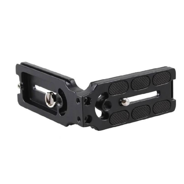 DSLR-kamerabrakett Snabbkopplingsplatta Stabilisator Stativ Monopod Vertikalt Stativ Aluminiumfäste för DSLR-kameror