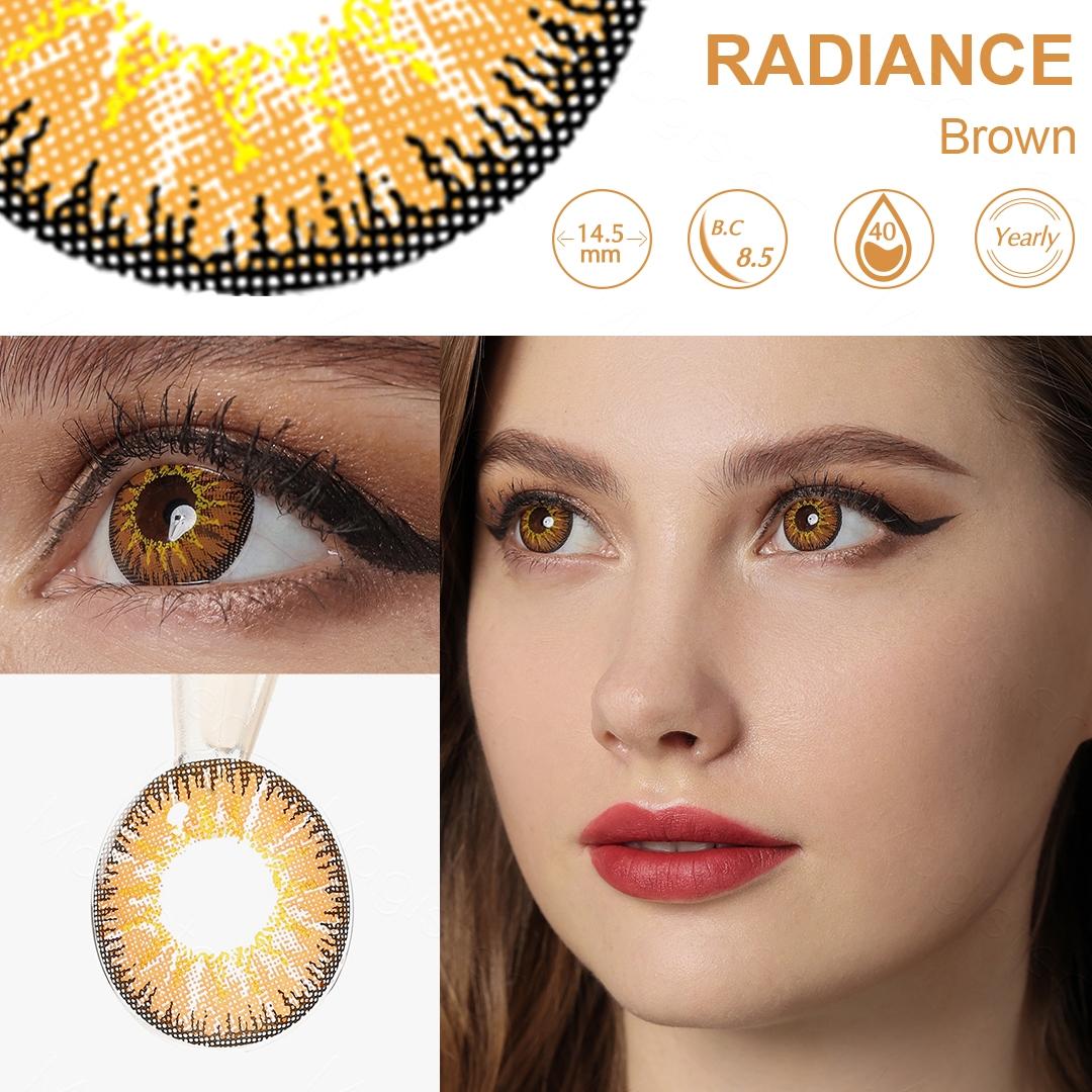 

(-1,00~-6,00)Цветные контактные линзы JeweLens 2шт Аниме Косплей -4.50