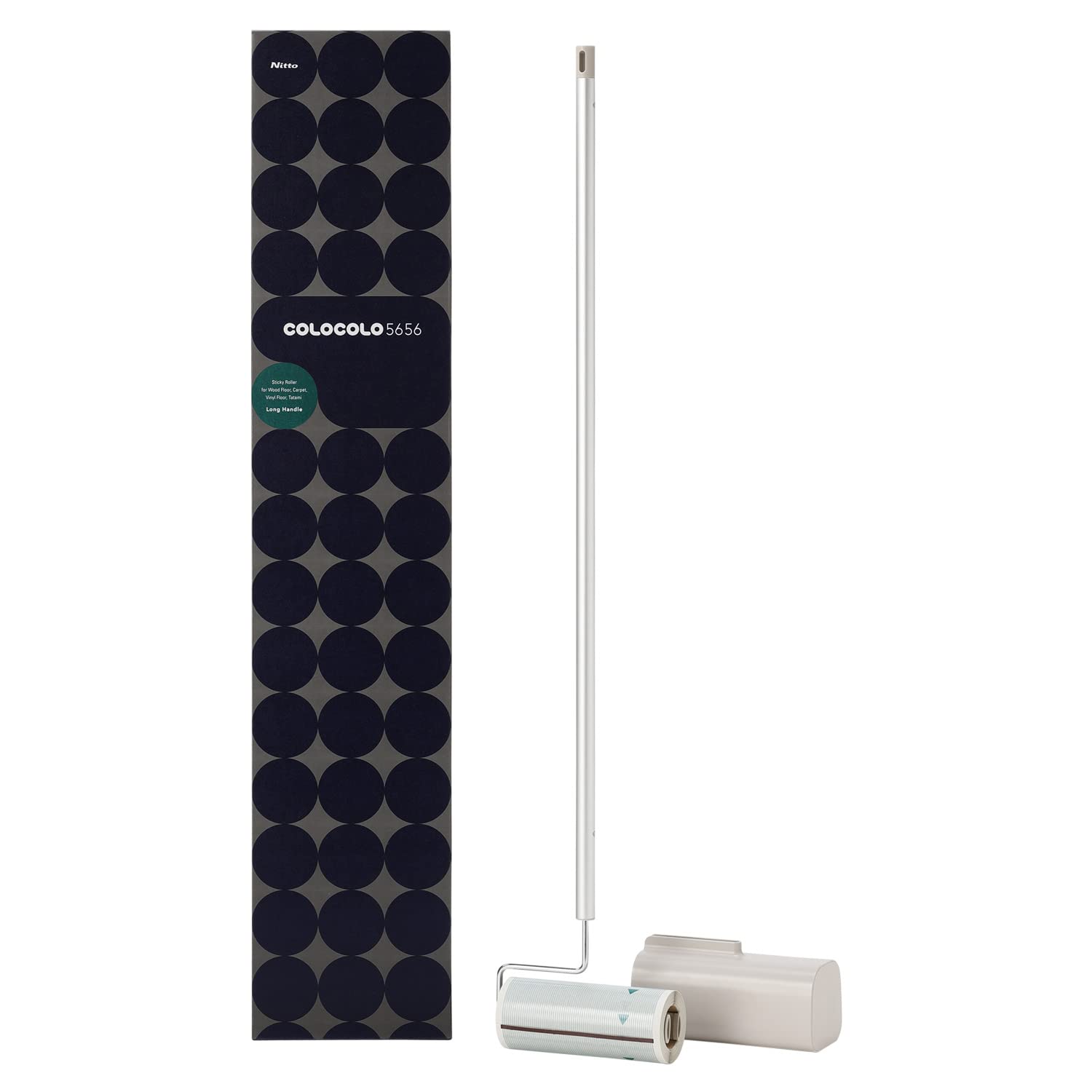 

Nitto Corocoro Large Body COLOCOLO 5656 For both Long Stand Type Suitable for Flooring and Carpets 65 Sheets 1 Roll 160mm Width C4511 Approx.