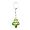 Cute Christmas Keychain Student Christmas Tree Bag Decorative Pendant Cartoon Christmas Keychain Pendant Gift