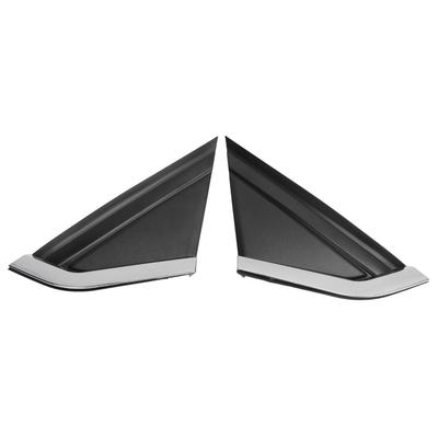 Rear View Mirror Triangle Plate Trim 9647011377 Door Mirror Corner Molding Cover Replacement for