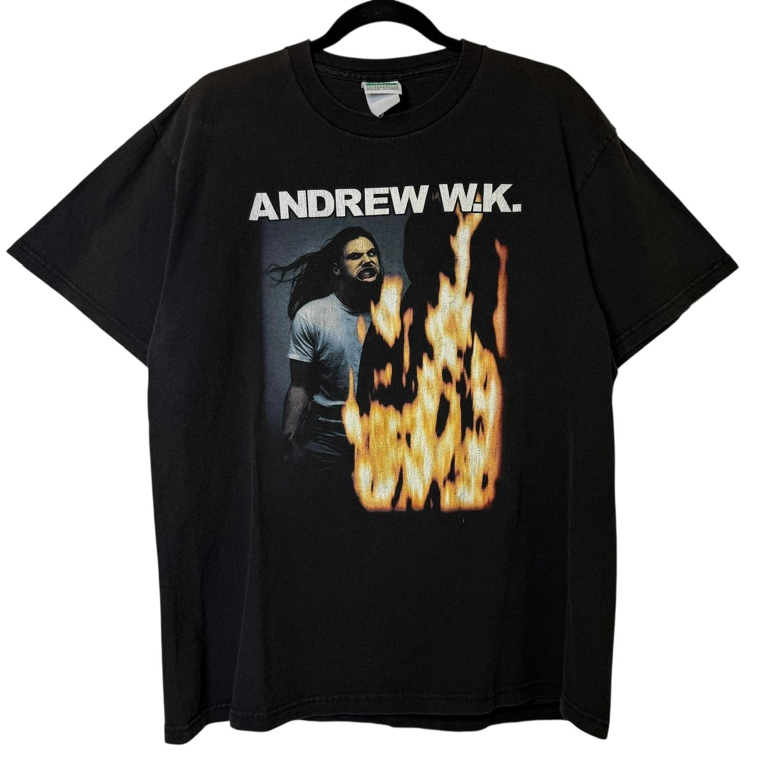 2000s Andrew WK T shirt Sz L (B2244) 4XL