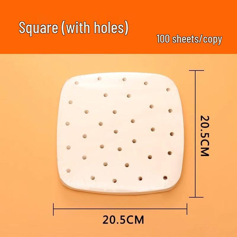 

Square Air Fryer Parchment Paper Liners