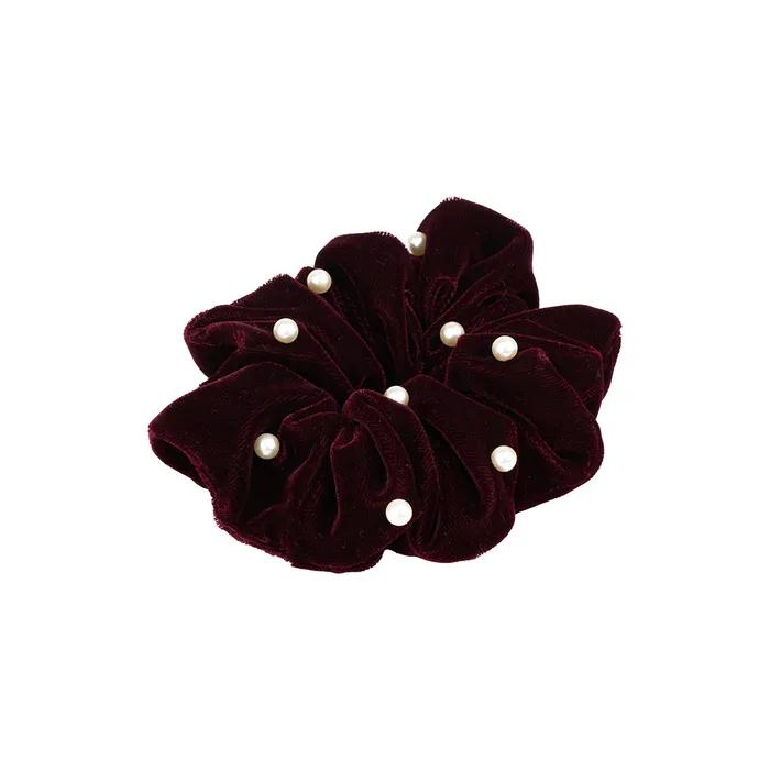 Pearl Scrunchie (Wine)