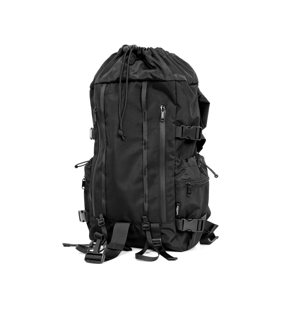 Large Capacity Functional Outdoor Travel Street Style [MYEDITION] Backpack, Rucksack, Bag, (Black, Large)