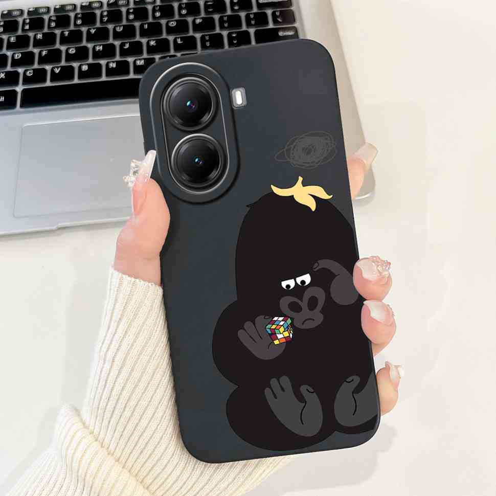 For Xiaomi Poco X7 Pro 5G Case Stylish Painted Cover Soft Silicone Phone Case For Poco X7 PocoX7 Pro Protectors Back Cover Coque