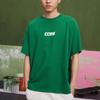 Converse T Shirts Unisex Green Crew Neck Moderate Straight Fit 10026573-A03
