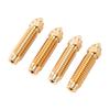 4 Pcs 3D Printer Nozzle Replacement for Elegoo Centauri Carbon 3D Printer 0.2mm 0.4mm 0.6mm 0.8mm Brass Hotend Nozzle