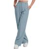 Women Loose Fit Casual Suit Pants High Waist Long Trousers Wide Leg Relaxed Style with Button and Zipper Closure for Daily Wear