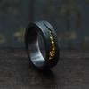 Adjustable Open Ring Men Women Minimalist Geometric Design Plated Retro Artisan Handmade Jewelry