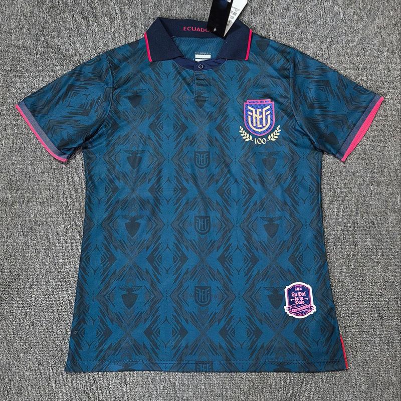 2026 World Cup Jerseys Ecuador Football Uniforms Jersey XXL темно-синий
