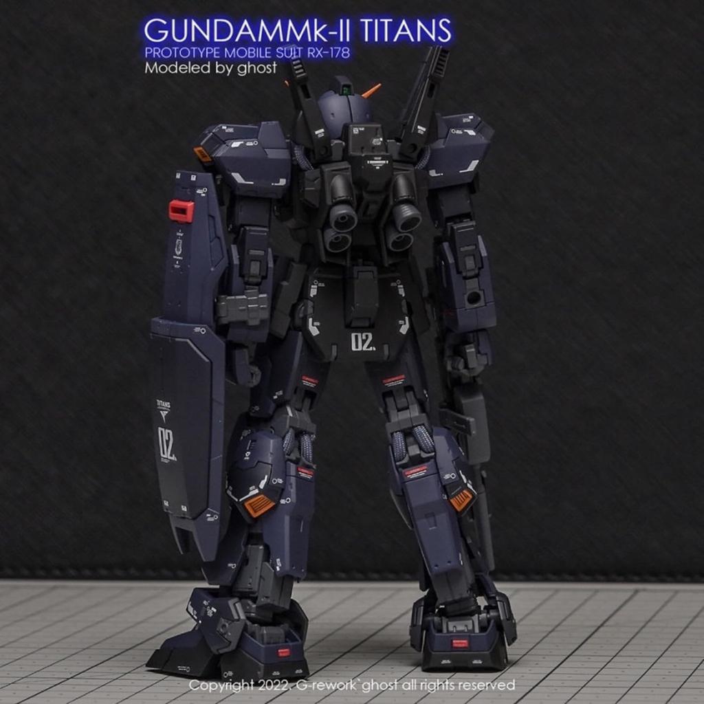 HG RG EG Robot MS Ensha Decals RG Gundam Fluorescent!! 1/144 Detail-Up Water-Transfer (for 1/144 RX-178-2 Mk-II (Titans Specification)) [Used]