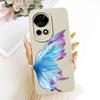 Neu Für Huawei nova 12 5G BLK-AL00 Hülle Luxus Blume Schmetterling Silikon Rückseite Für Huawei Nova12 5G Handyhüllen Bumper