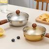 14cm 304 Stainless Steel Single-Handle Mini Cooking Pot