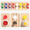 Wood Led Switch Light Melody Sound And Light Electronic Guitar Busy Board Children'S Montessori Early Education Educational Toys