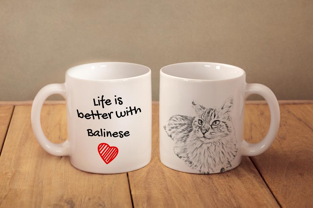 Balinese – Cup with a Cat, Cup with a Photo | Art-Dog