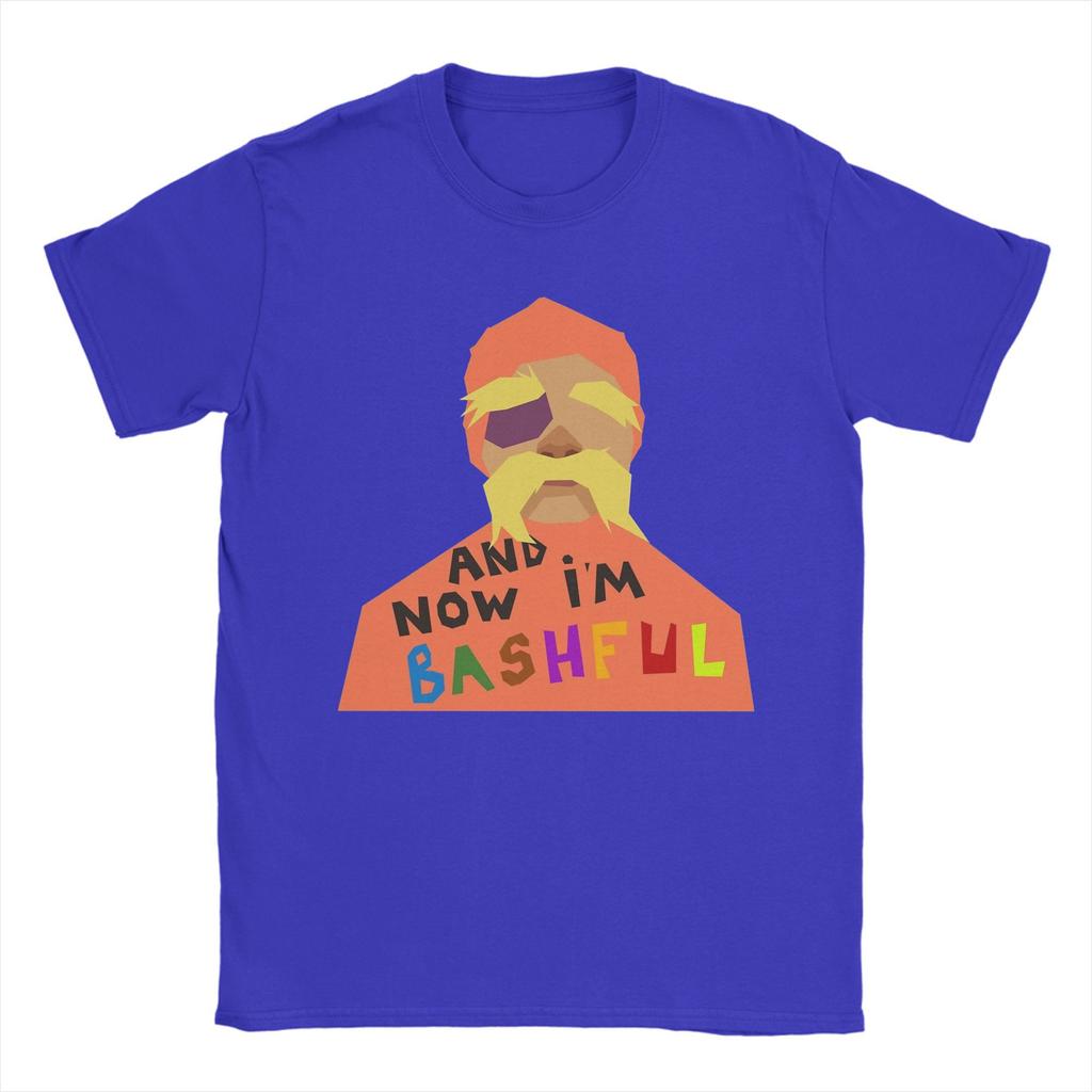 Humor Lorax und Jetzt bin ich schüchtern Ashby T-Shirts Herren Rundhals Baumwoll-T-Shirt Kurzarm-Tees Geschenkidee Tops