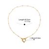 Yori 2025 Ocean Style Conch Shell DIY Necklace PVD Plated Stainless Steel Rust Proof Summer Waterproof Jewelry Wholesale