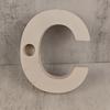 English Letter Shape DIY Silicone Mold 3D Handmade Candle Holder Molds Gypsum Resin Mold Craft Candlestick Mould Decor