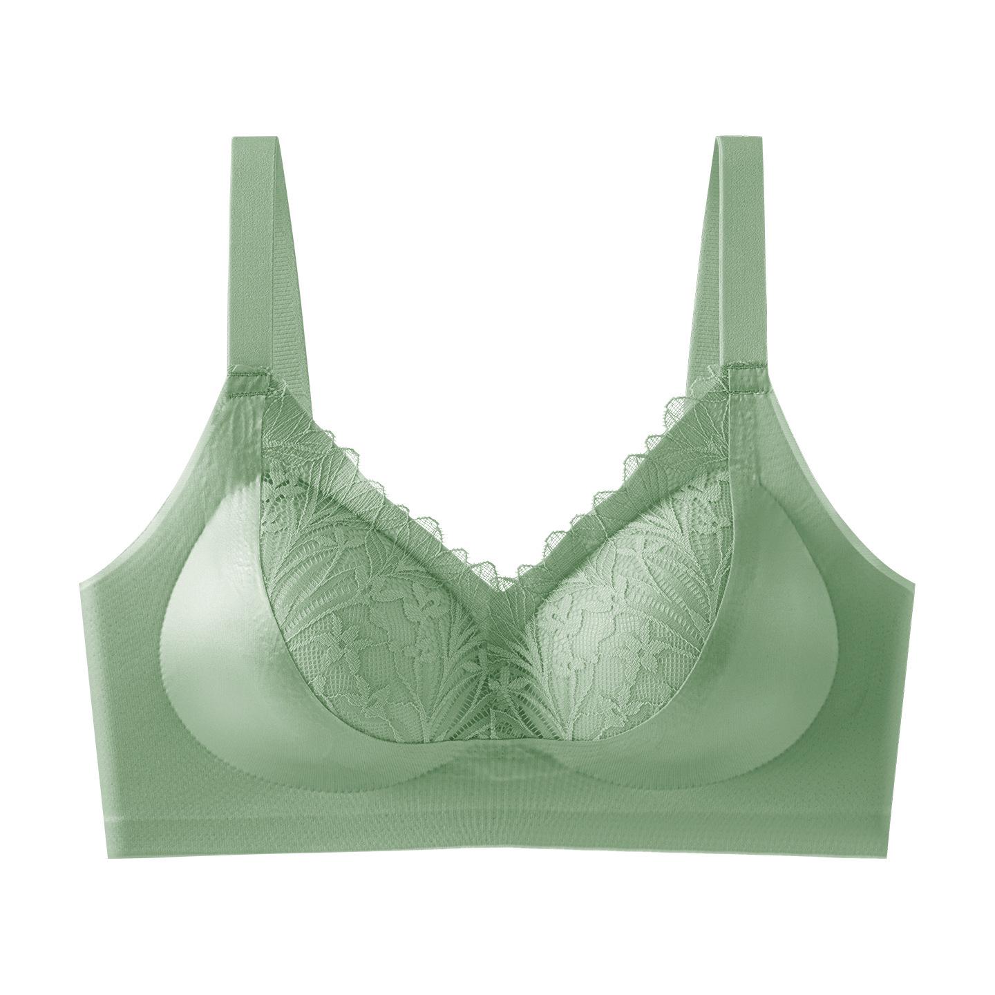 Lace Seamless Push-Up Bra: Comfortable, Wire-Free, Breathable, Anti-Sagging Design