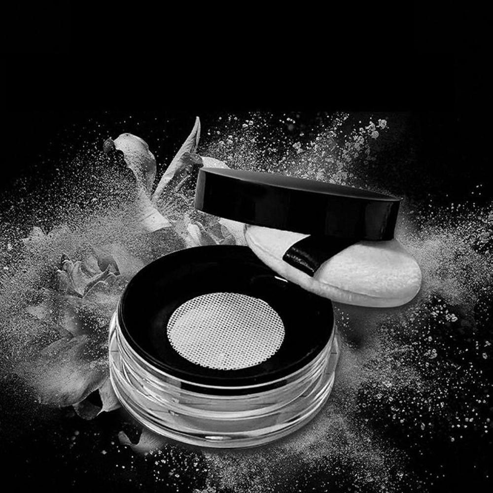 Przenośny Z Puszystym Pudełkiem do Przesypywania Pudełko na Puder Sypki Pojemnik Sifter Słoik do Makijażu Pojemnik Kosmetyczny