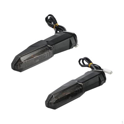 2 Parça Motosiklet LED Dönüş Gösterge Işığı Yağmur Geçirmez Aksesuar için 1000 650 Hafif