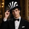 Luxury sedanStyle Formal Hat Eye-Catching for Film Styling