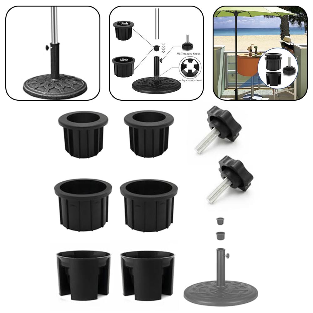 Outdoor Settings As Shown Replacement Parts Compatible Umbrella Pole Adapters Beach Umbrella Hole Ring 1.5 Inch Diameter