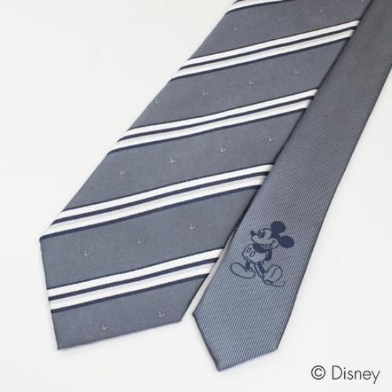 [Disney] Tie & Tie Bar Set DN902511-2 Gray