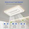 2024 Smart Full Spectrum Ceiling Light with Voice-Controlled Leafless Fan