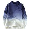 Winterpullover für Herren Männer Dicke Rundhals-Pullover Herren Studenten Jugendpullover Herbst Herren Freizeit Strickwaren Pullover