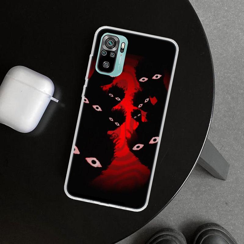 Scary Face Eyes Phone Case Cover for Xiaomi Redmi Note 15 14 13 12 11 Pro Plus 14S 12S 11S 11T 11E 10S 10 Customized Fundas Redm