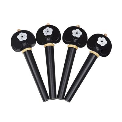 4Pcs Cello Reamer Tuner Musical Instrument Accessories Cello Pegs for Tuning Peg Cello Tuning Peg Mechanic Accessories