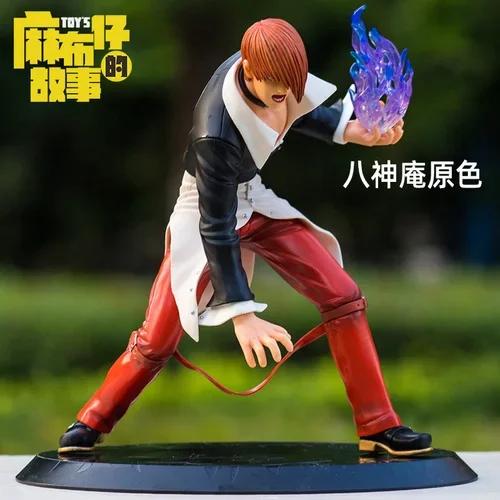 THEKINGOFFIGHTERS Action Figure Kyo Kusanagi Iori Yagami Mari Angel Game Model Ornament Toys Children Gifts